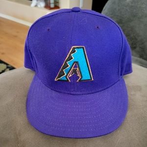 Arizona Diamondbacks 100% Wool Fitted 7 3/8 Cap